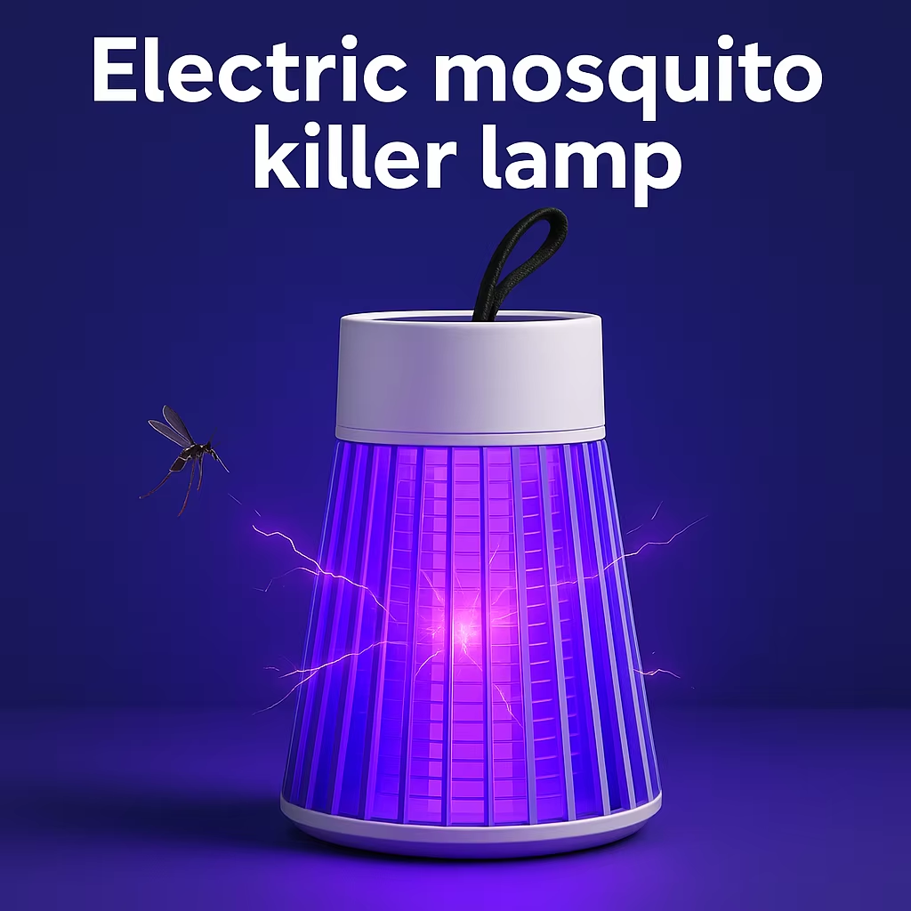 Outdoor Camping Bug Zapper - مصباح كهربائي لقتل البعوض 2 في