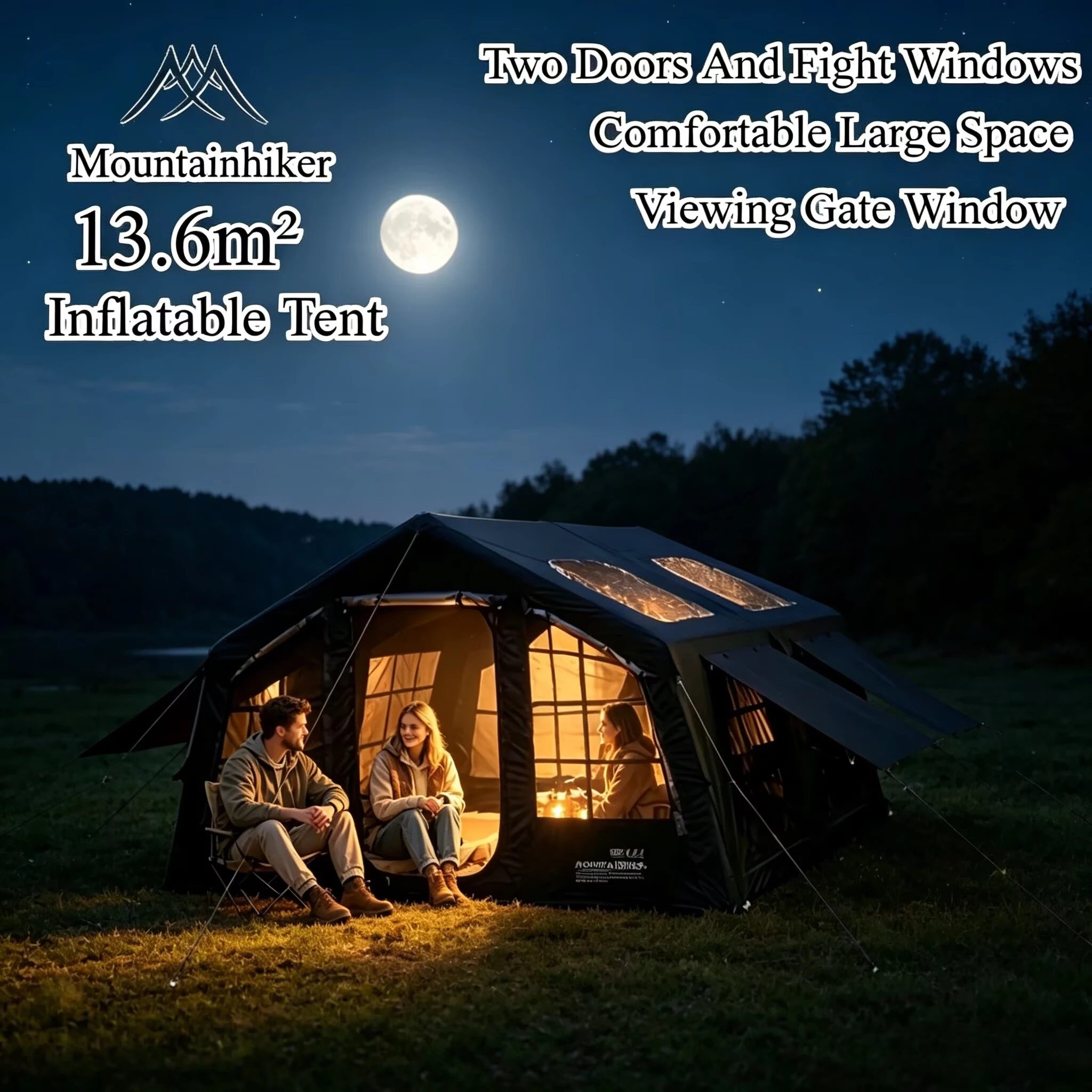 Outdoor Camping House - خيمة تخييم قابلة للنفخ من ماونتن