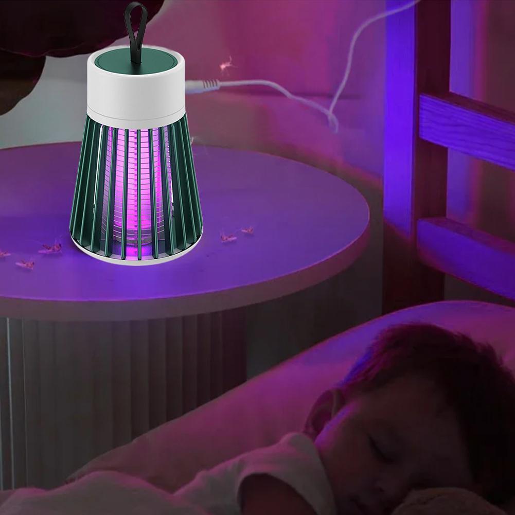 Outdoor Camping Bug Zapper - مصباح كهربائي لقتل البعوض 5 فولت،
