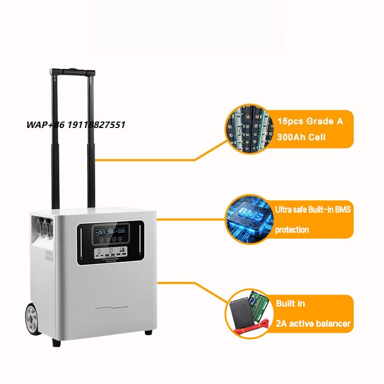 Battery Outdoor Camping - بطارية تخزين طاقة محمولة EBOOM LiFePO4