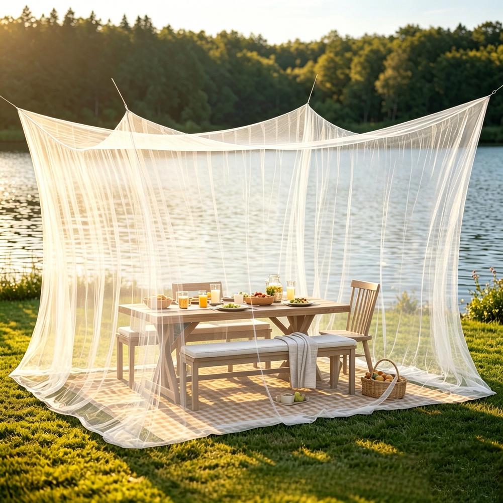 شبكة كبيرة مضادة للبعوض للاستخ - مراجعة Outdoor Camping Bug Zapper وسعره