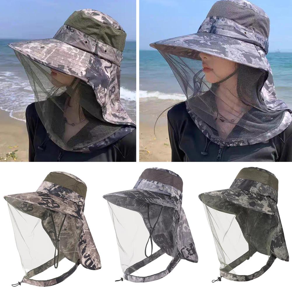 قبعة صيد مضادة للبعوض مع شبكة  - مراجعة Outdoor Camping Bug Zapper وسعره