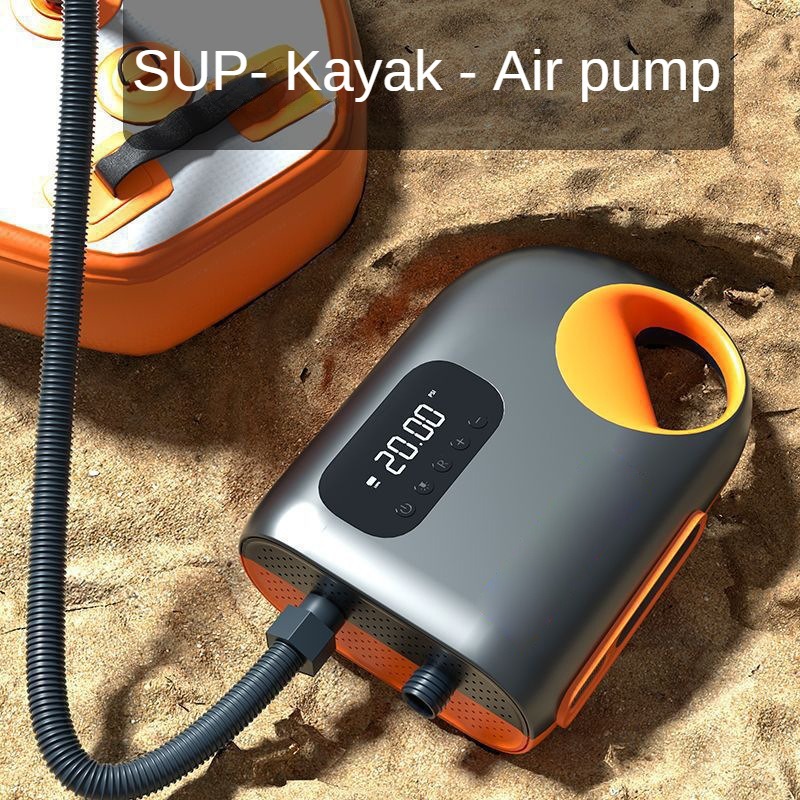 مضخة هواء لاسلكية محمولة ببطار - مراجعة Battery Outdoor Camping وسعره