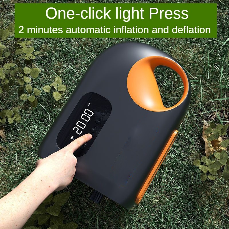 مضخة هواء لاسلكية محمولة ببطار - مراجعة Battery Outdoor Camping وسعره