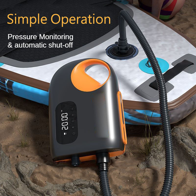 مضخة هواء لاسلكية محمولة ببطار - مراجعة Battery Outdoor Camping وسعره