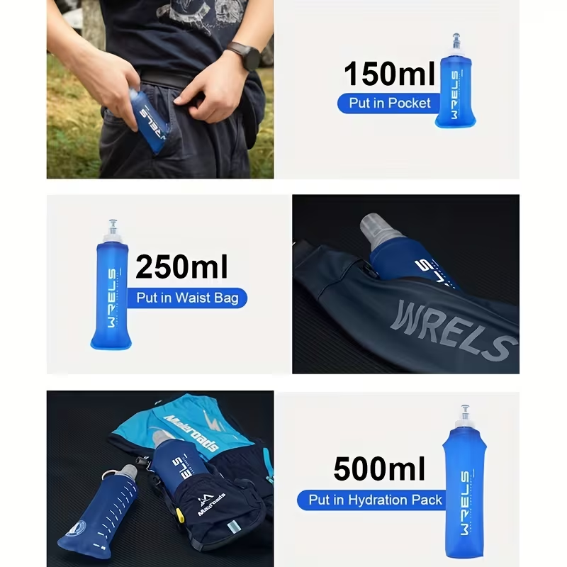 زجاجة مياه رياضية محمولة من WR - مراجعة Collapsible Water Bottle وسعره
