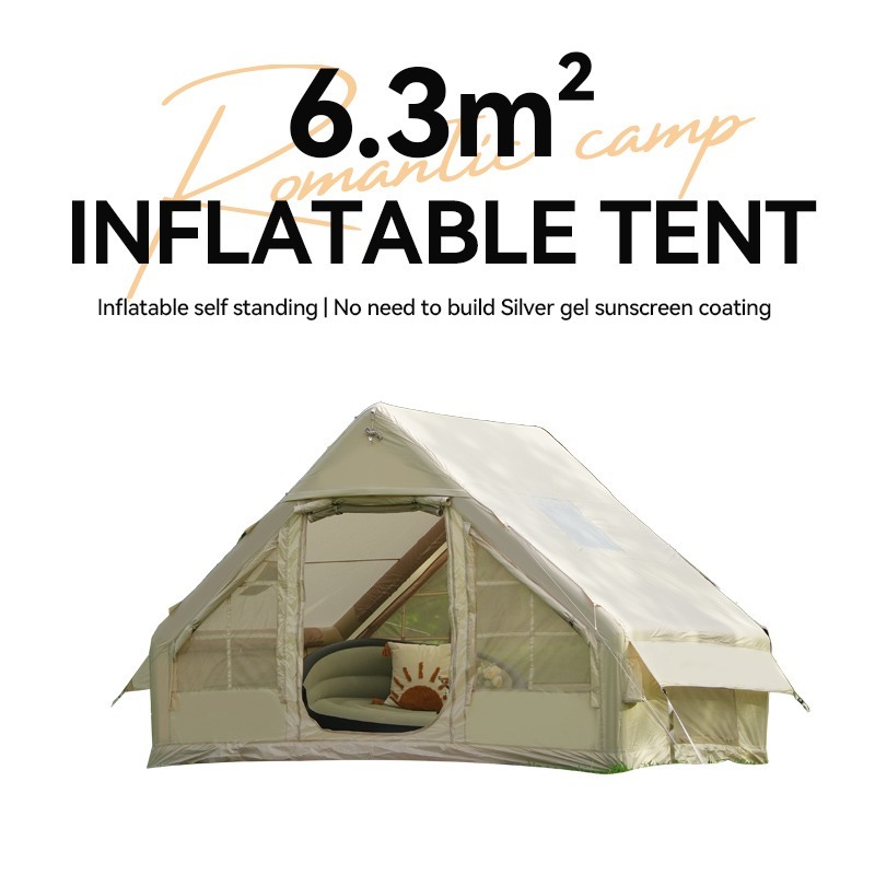 خيمة تخييم قابلة للنفخ من Airo - مراجعة Outdoor Camping On Youtube وسعره