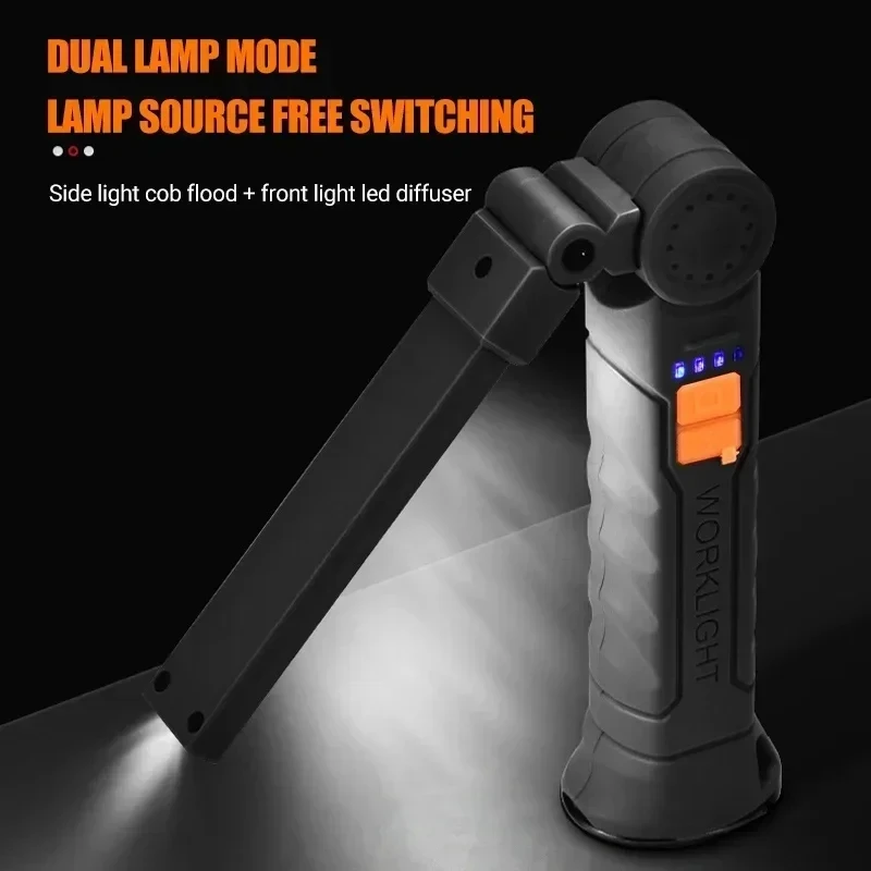 المحمولة COB مصباح ليد جيب USB - مراجعة Battery Outdoor Camping وسعره