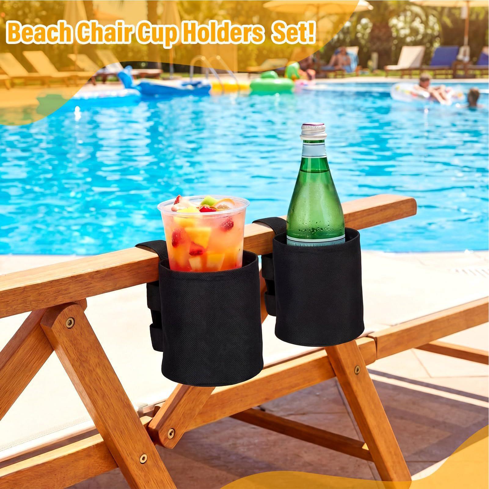 حامل زجاجة ماء عالمي محمول للس - مراجعة Outdoor Camping Recliner Chairs وسعره