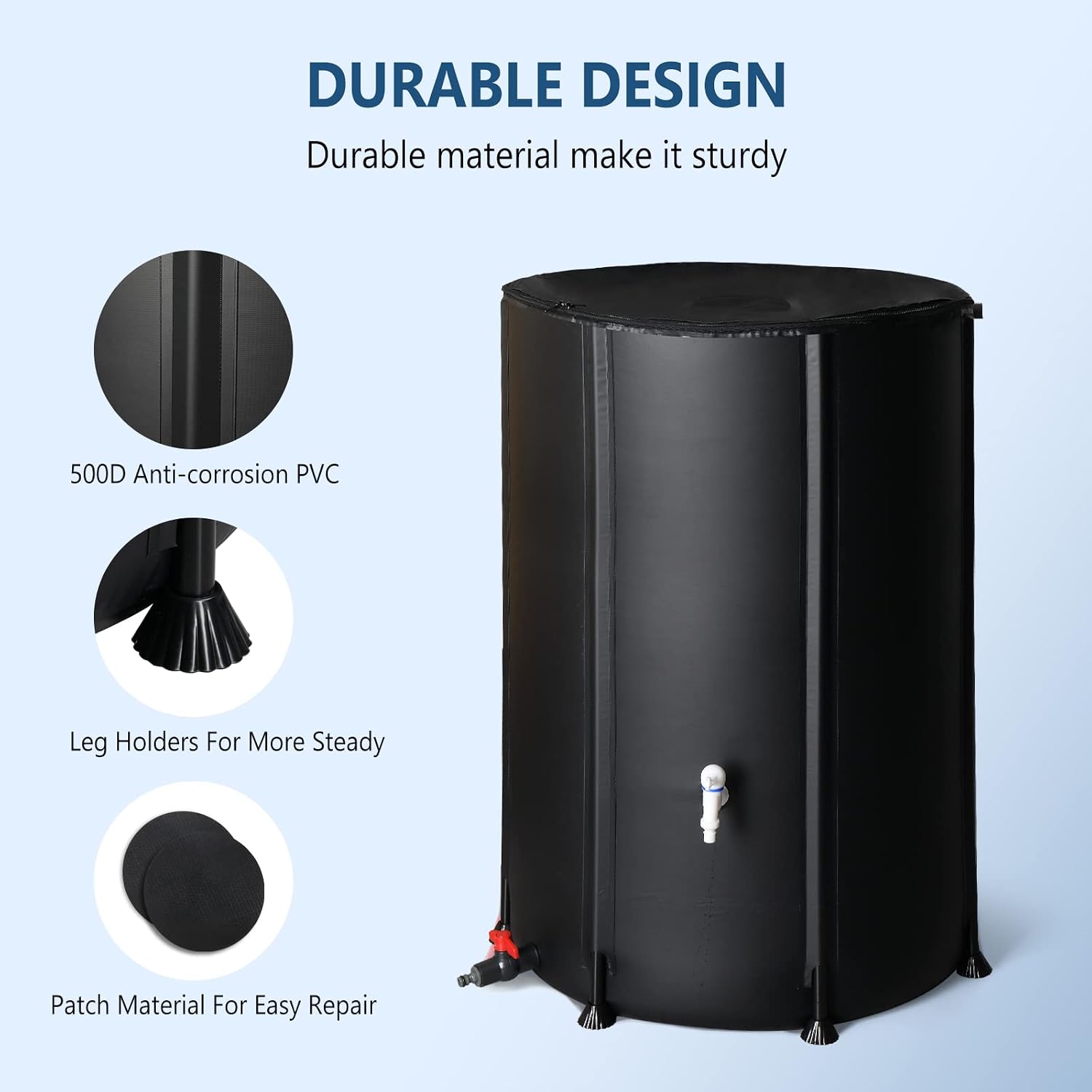 برميل مياه قابل للطي بسعة 100  - مراجعة Portable Water Filter وسعره