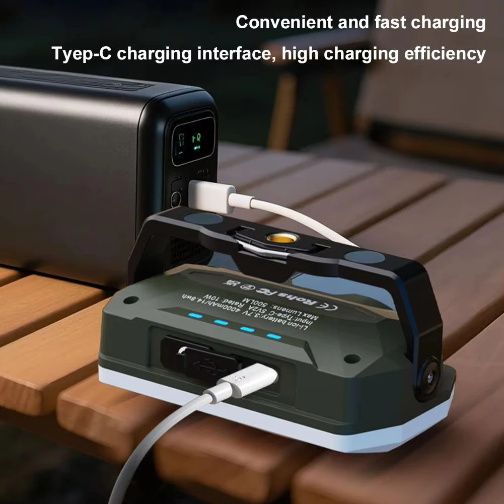 فانوس التخييم المحمول في الهوا - مراجعة Battery Outdoor Camping وسعره