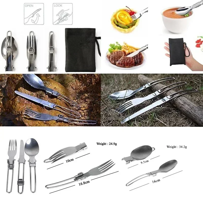 جديد التخييم وعاء المحمولة في  - مراجعة Outdoor Camping Kitchen Set وسعره