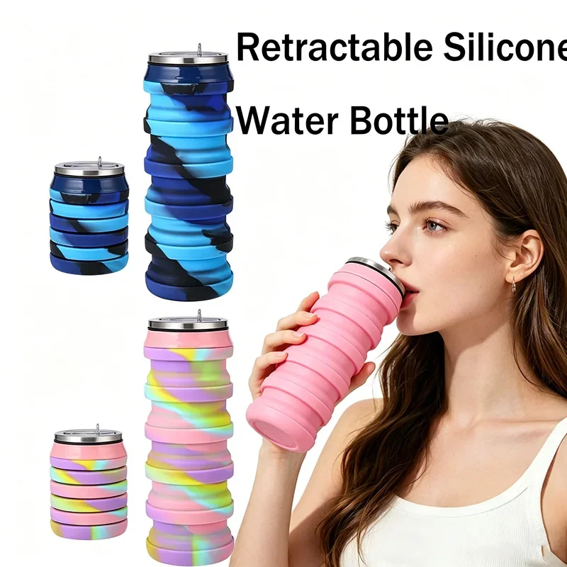 زجاجة ماء سيليكون قابلة للطي س - مراجعة Collapsible Water Bottle وسعره