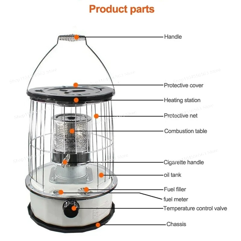 سخان محمول متعدد الاستخدامات ل - مراجعة Outdoor Camping Heater وسعره
