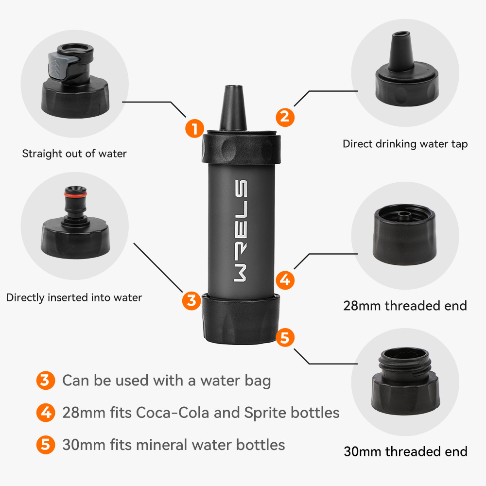 فلتر مياه شخصي صغير من WERLS ل - مراجعة Portable Water Filter وسعره