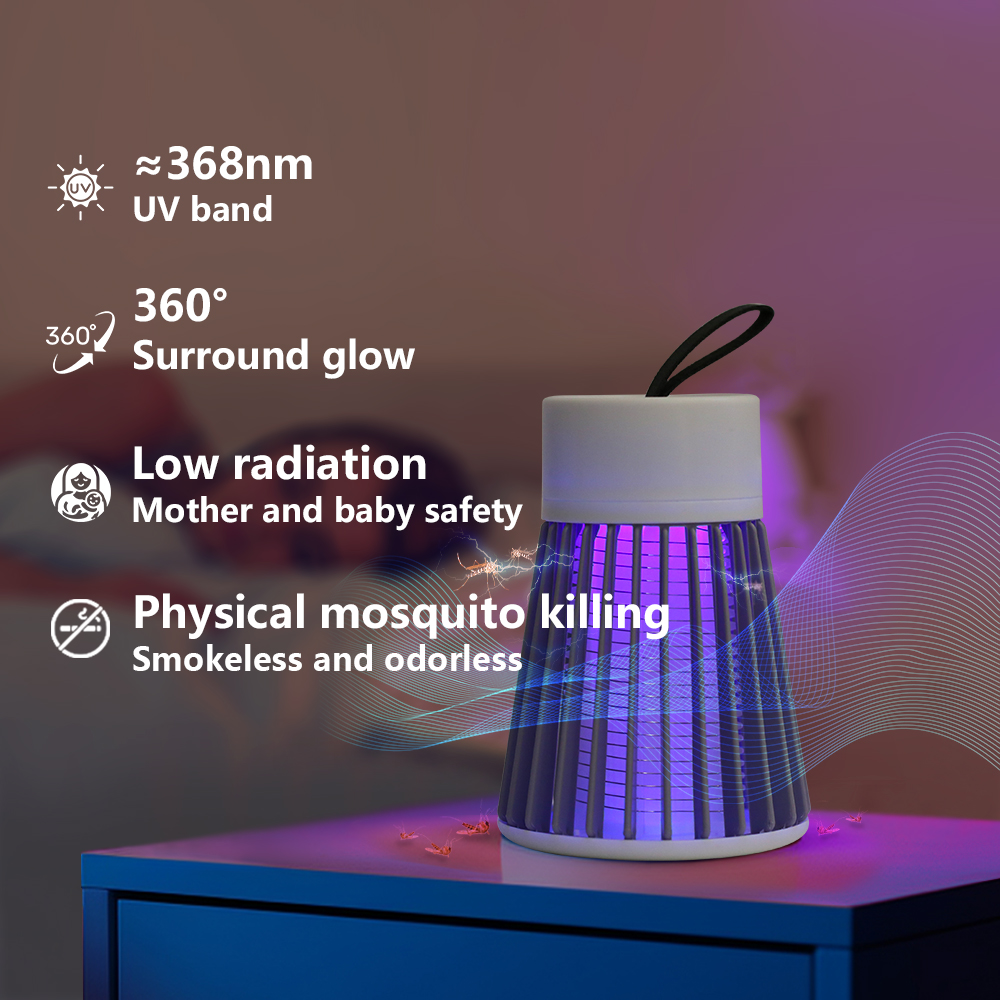 مصباح كهربائي لقتل البعوض 2 في - مراجعة Outdoor Camping Bug Zapper وسعره