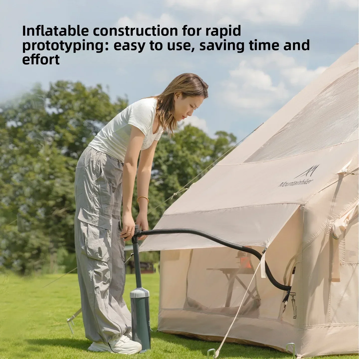 خيمة MOUNTAINHIKER قابلة للنفخ - مراجعة Outdoor Camping House وسعره