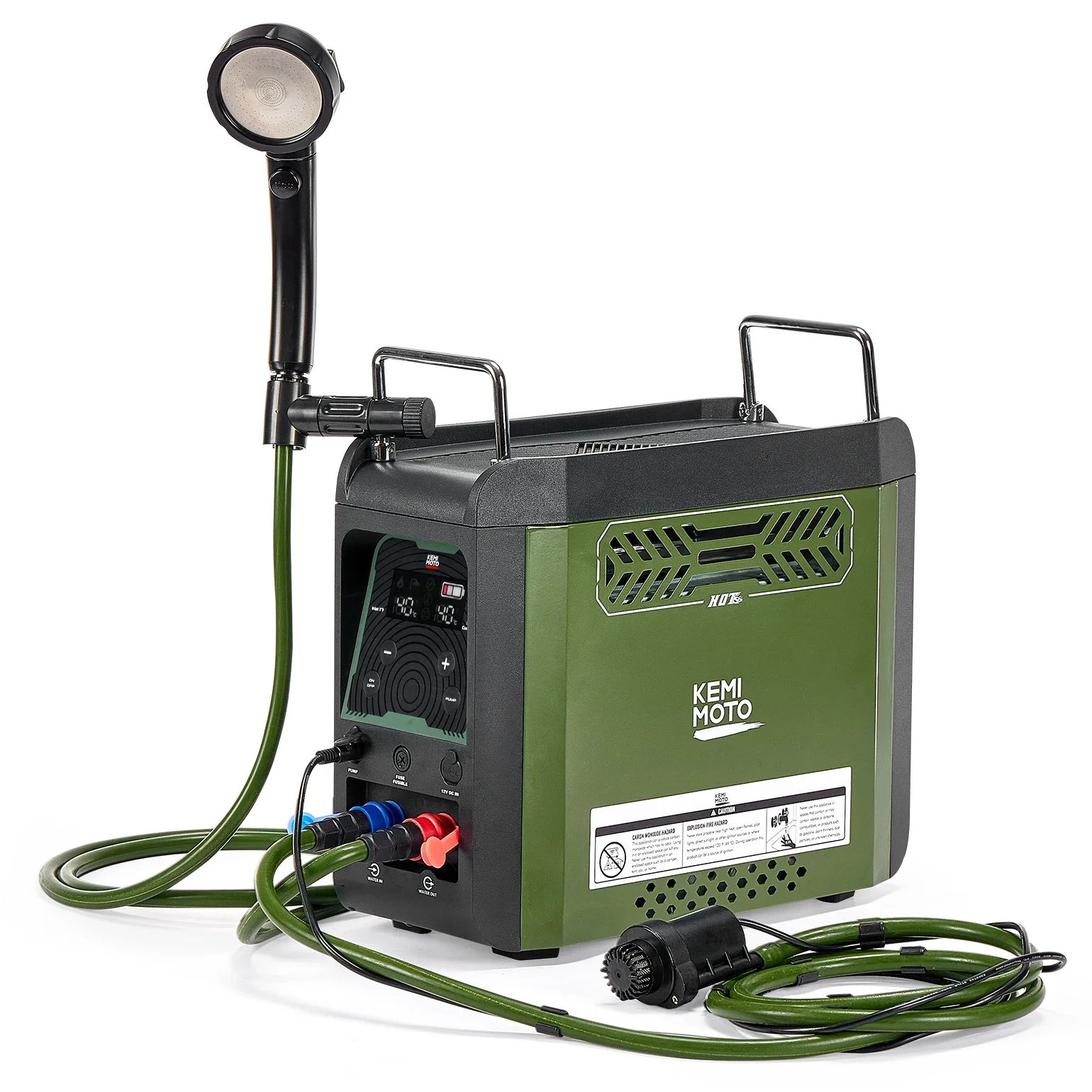 سخان مياه محمول من كيميموتو مع - مراجعة Outdoor Camping Heater وسعره