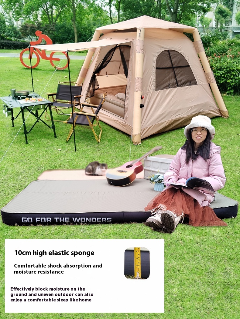 فراش تخييم ذاتي النفخ من لوهاس - مراجعة Outdoor Camping House وسعره