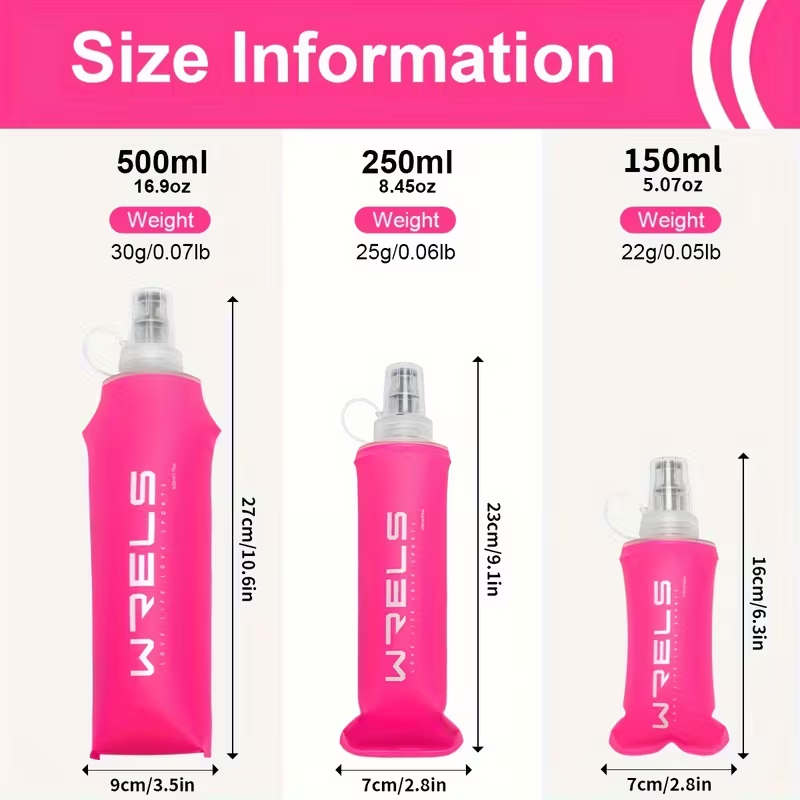 زجاجة ماء قابلة للطي من WRELS  - مراجعة Collapsible Water Bottle وسعره