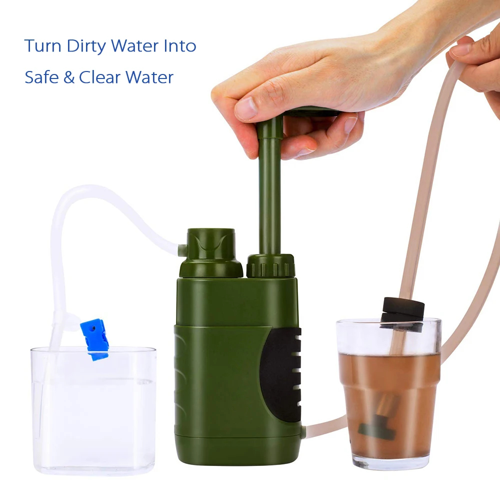 فلتر مياه خارجي للشرب المباشر، - مراجعة Portable Water Filter وسعره