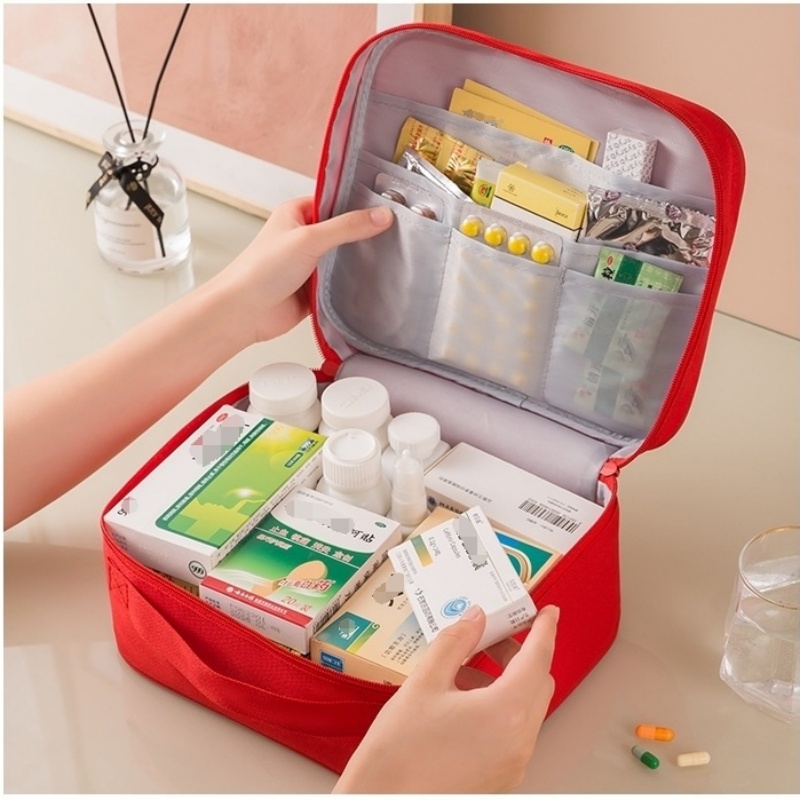 مجموعة من 3 حقائب طبية محمولة  - مراجعة First Aid Kit Camping وسعره