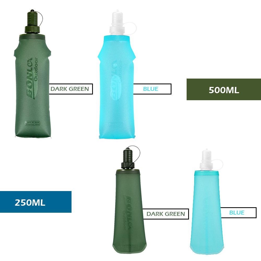 حقيبة ماء قابلة للطي سعة 250 م - مراجعة Collapsible Water Bottle وسعره