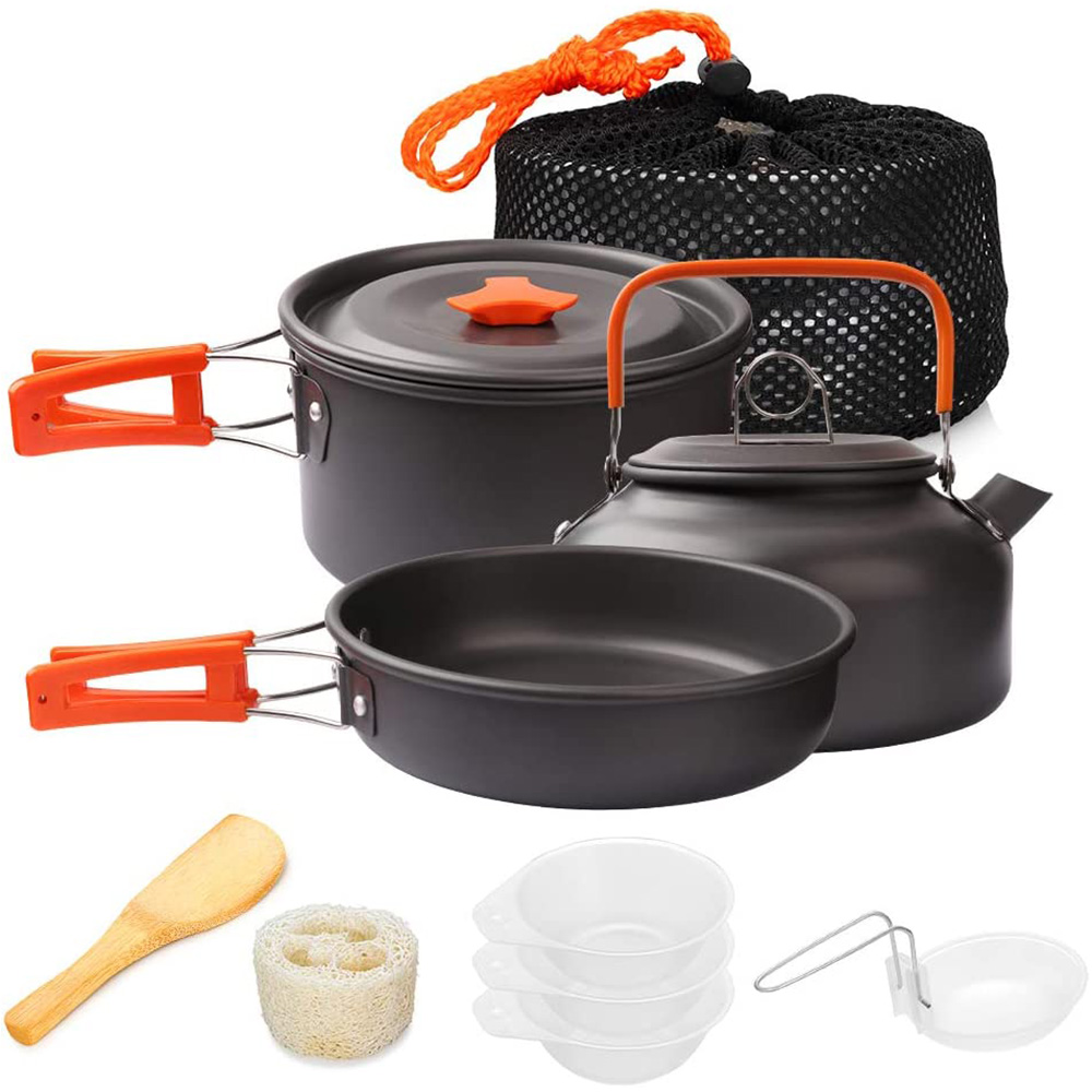 1 قطعة/1 مجموعة التخييم تجهيزا - مراجعة Outdoor Camping Kitchen Set وسعره
