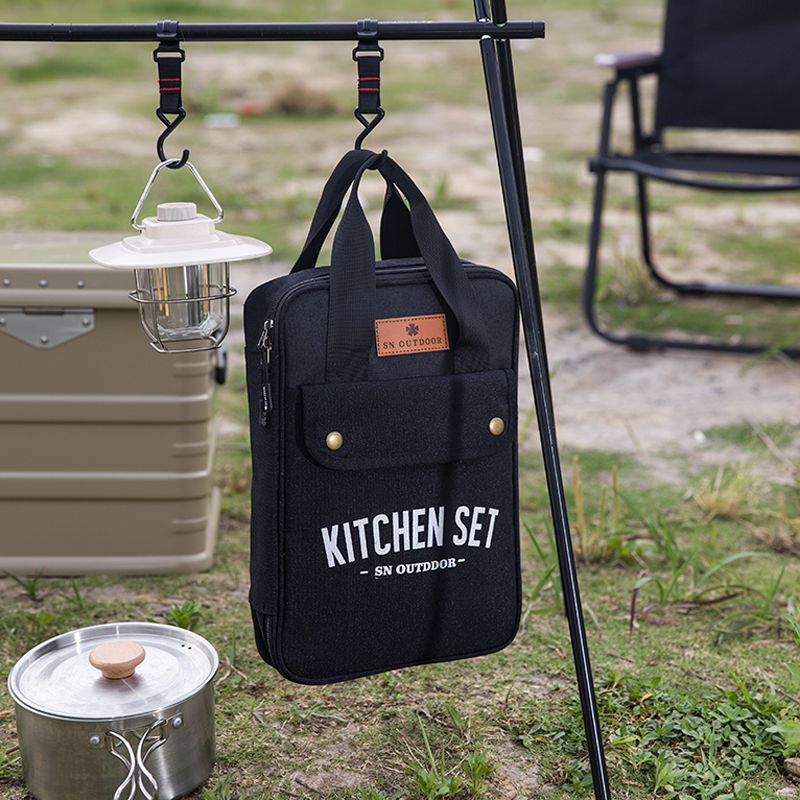 طقم أدوات طهي للتخييم مكون من  - مراجعة Outdoor Camping Kitchen Set وسعره