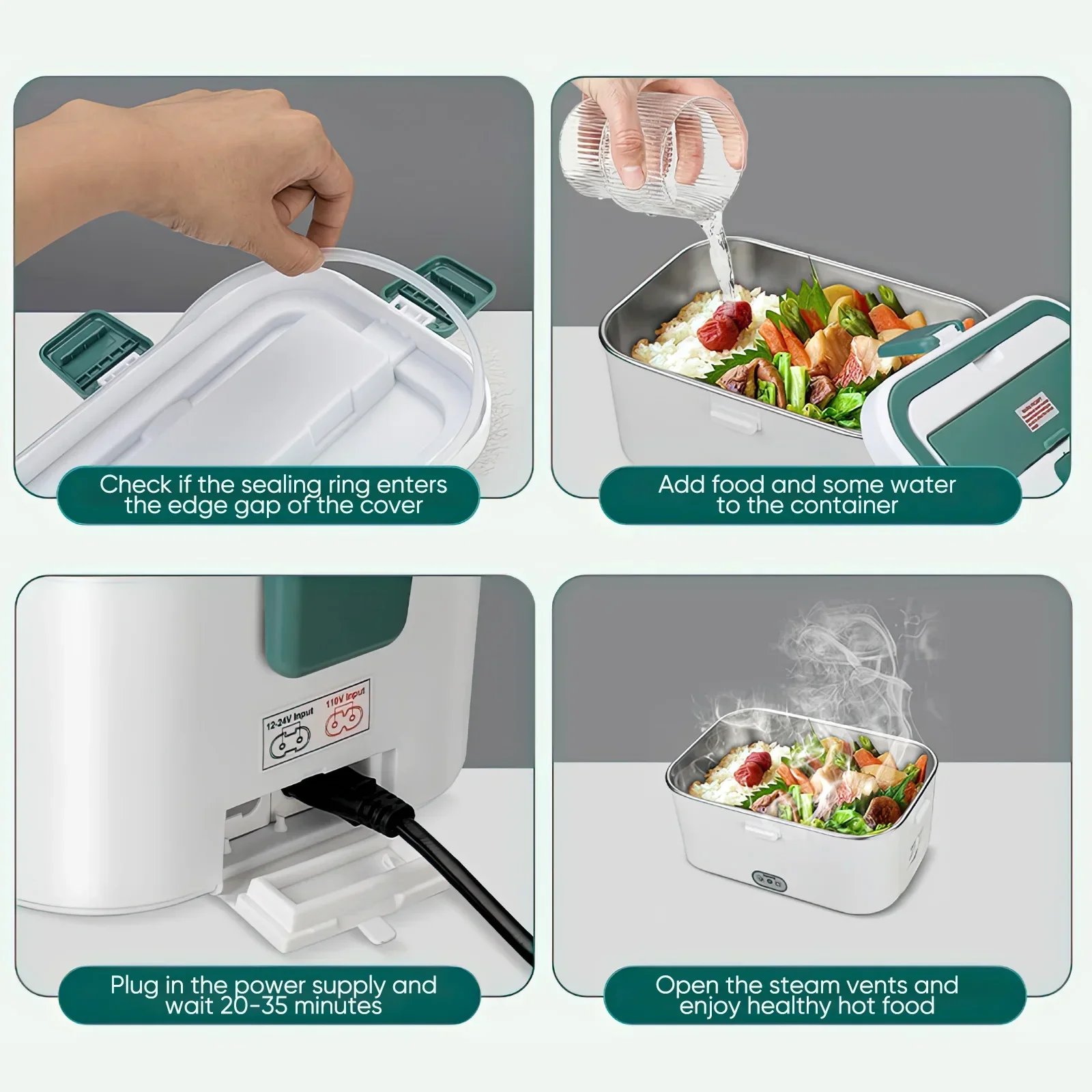 صندوق غداء كهربي جهاز تسخين ال - مراجعة Outdoor Camping Heater وسعره