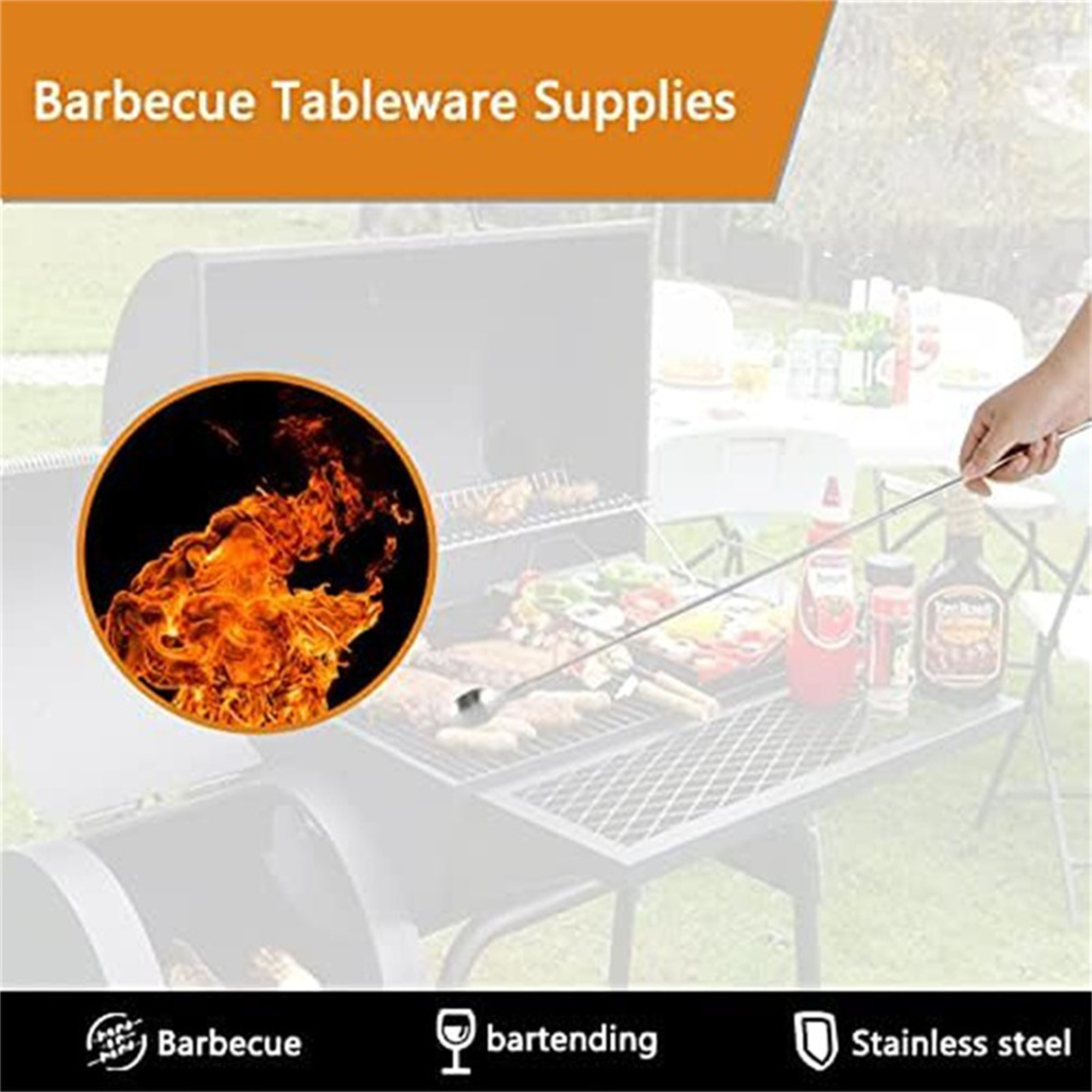 أدوات شواء تلسكوبية قابلة للسح - مراجعة Outdoor Camping Kitchen Set وسعره