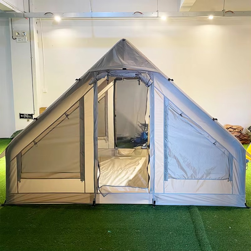 خيمة هوائية كبيرة قابلة للنفخ  - مراجعة Outdoor Camping On Youtube وسعره
