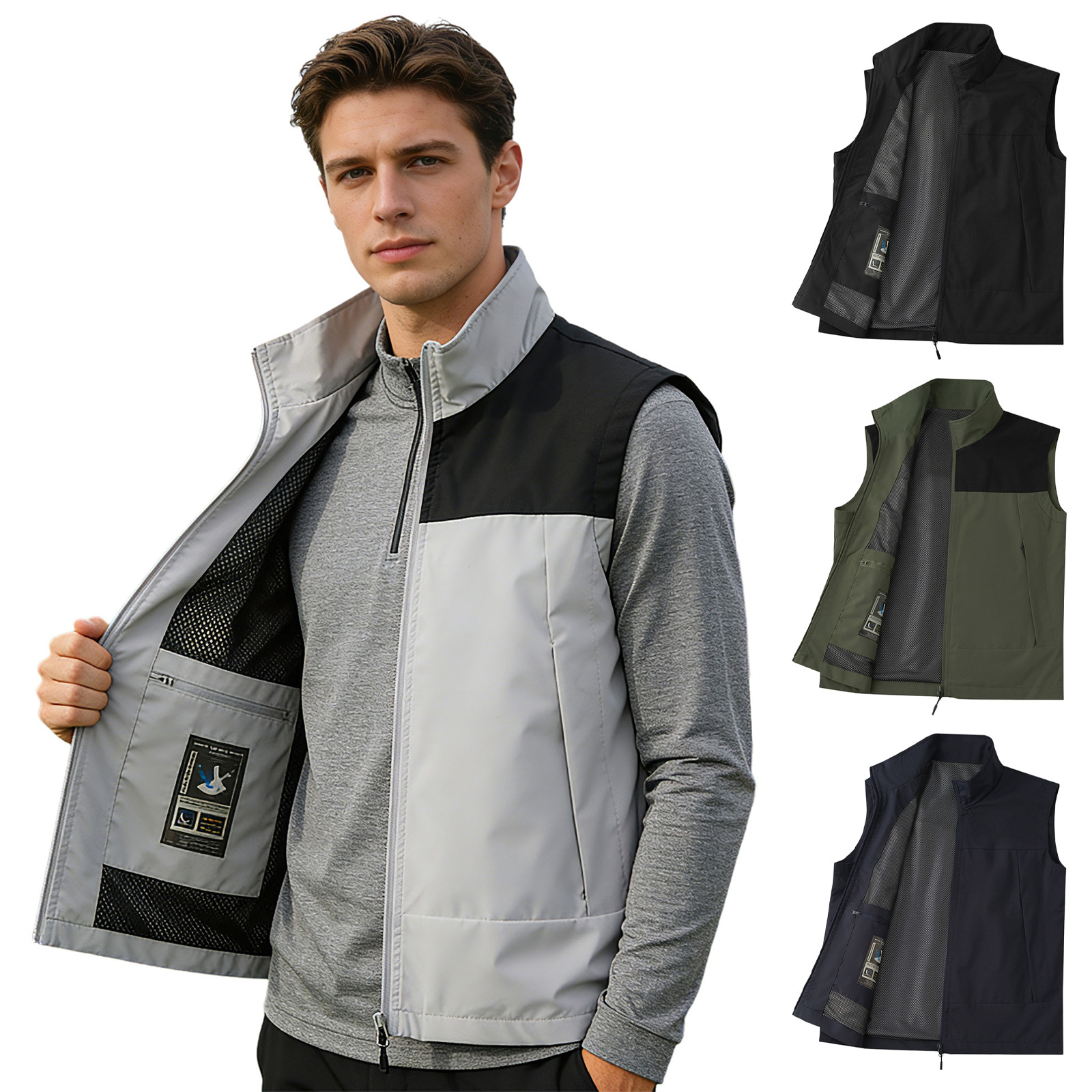 # سترة جولف للرجال مقاس M-5XL  - مراجعة Outdoor Camping Winter وسعره