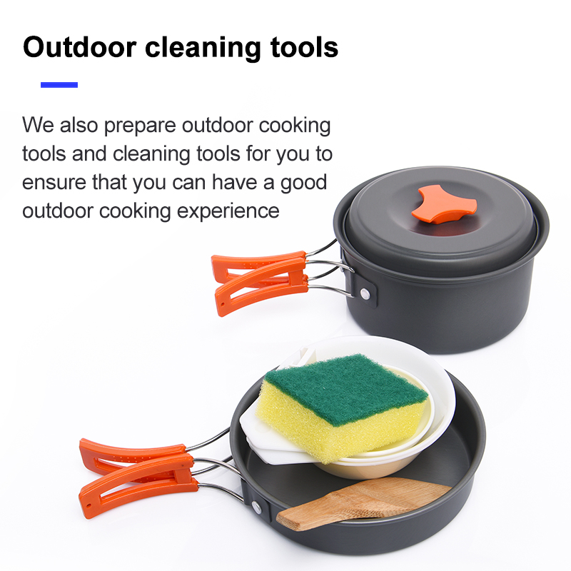 طقم أدوات طهي للتخييم في الهوا - مراجعة Outdoor Camping Kitchen Set وسعره