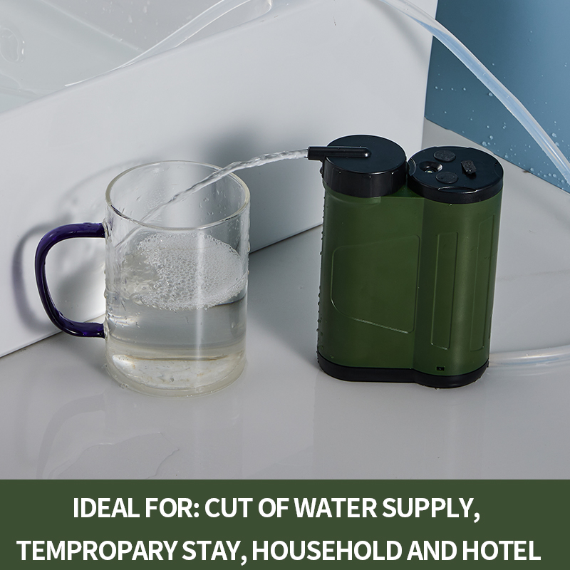 فلتر مياه عالي التدفق للتخييم  - مراجعة Portable Water Filter وسعره