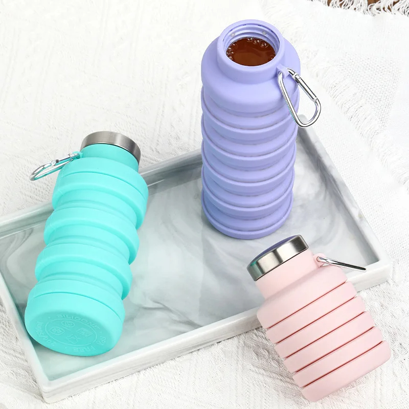 زجاجة مياه قابلة للطي، زجاجات  - مراجعة Collapsible Water Bottle وسعره