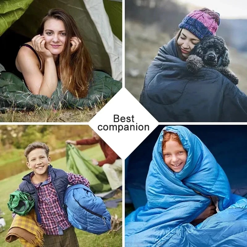 كيس نوم خفيف الوزن للتخييم منا - مراجعة Outdoor Camping Winter وسعره