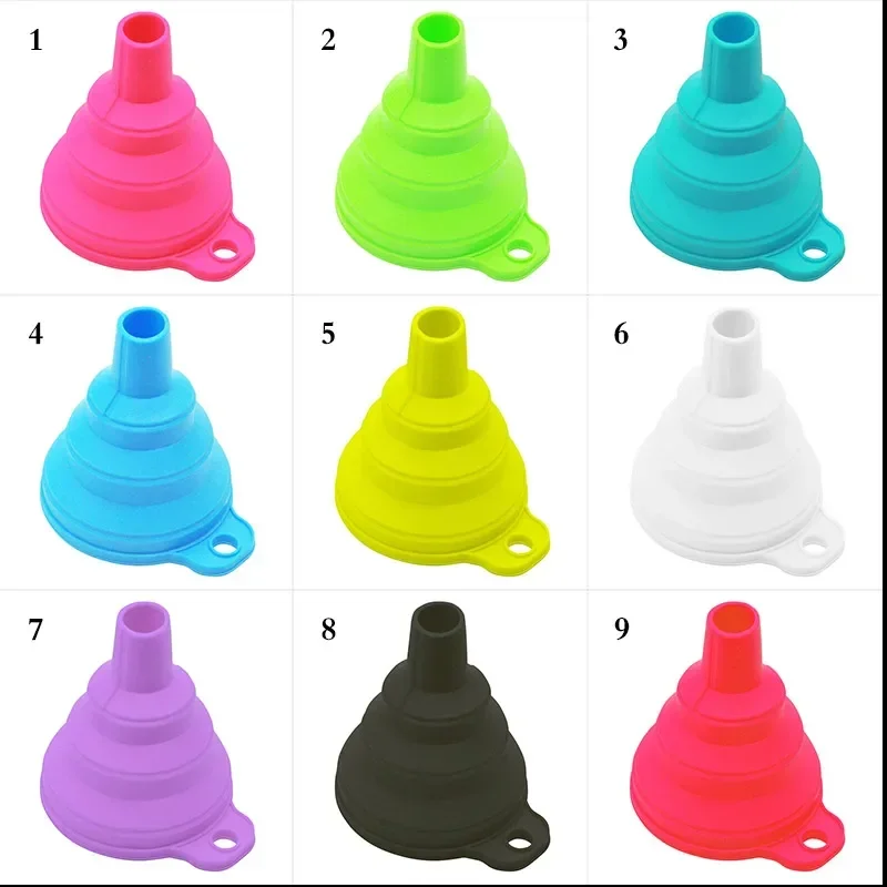 1/4 قطعة قمع سيليكون قابل للطي - مراجعة Collapsible Water Bottle وسعره