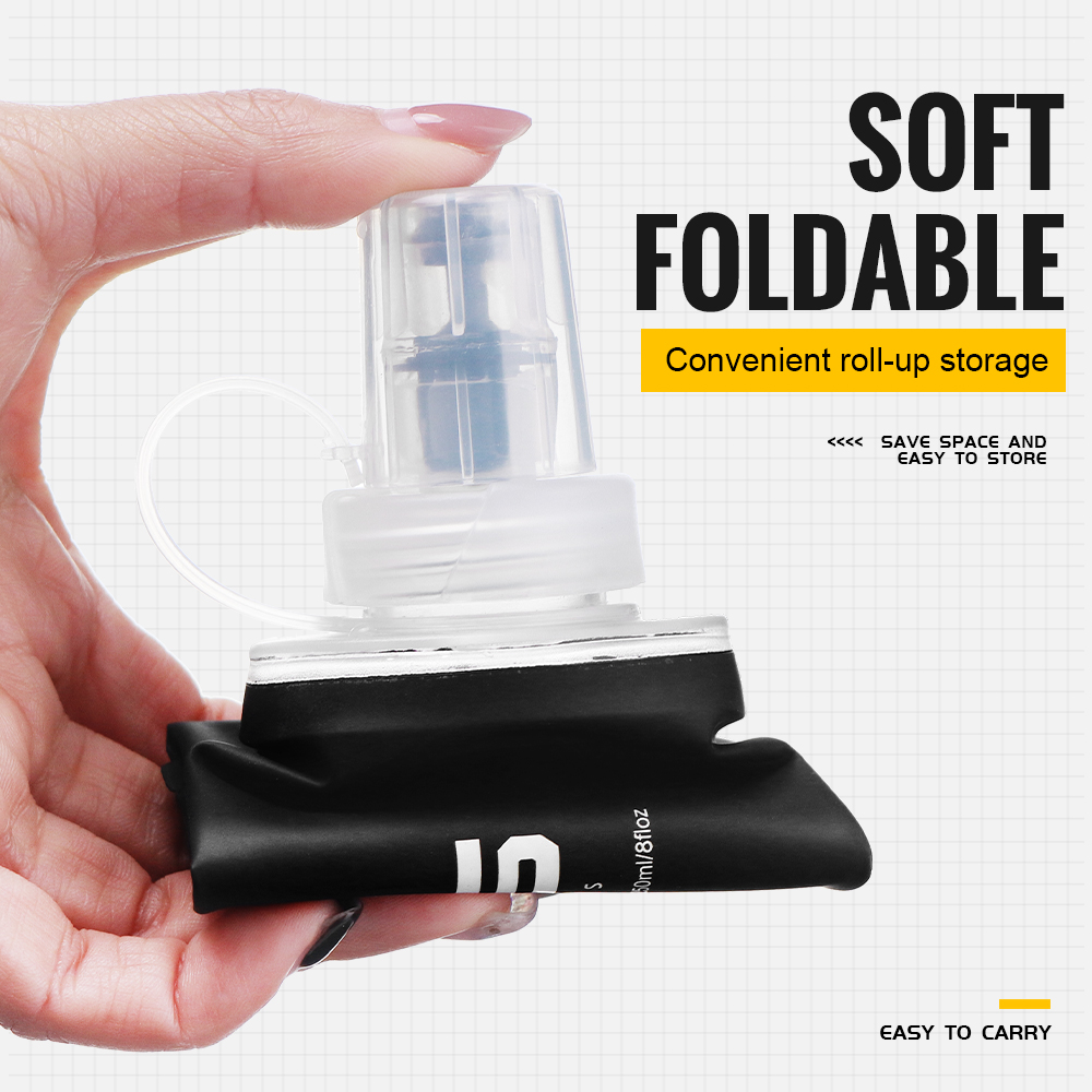 زجاجة مياه قابلة للطي خفيفة ال - مراجعة Collapsible Water Bottle وسعره