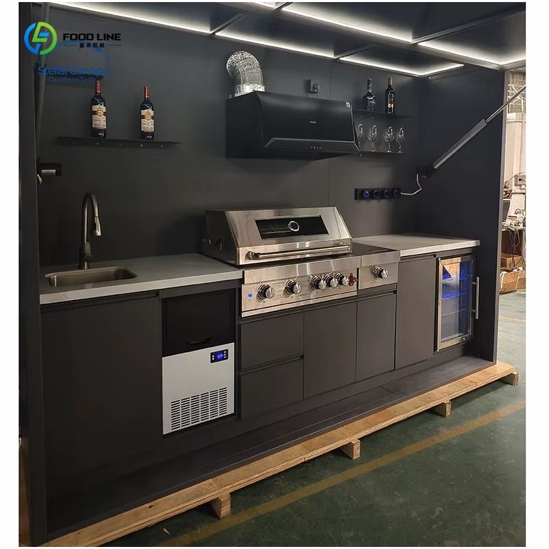 مجموعة مطبخ خارجي مخصصة للتخيي - مراجعة Outdoor Camping Kitchen Set وسعره
