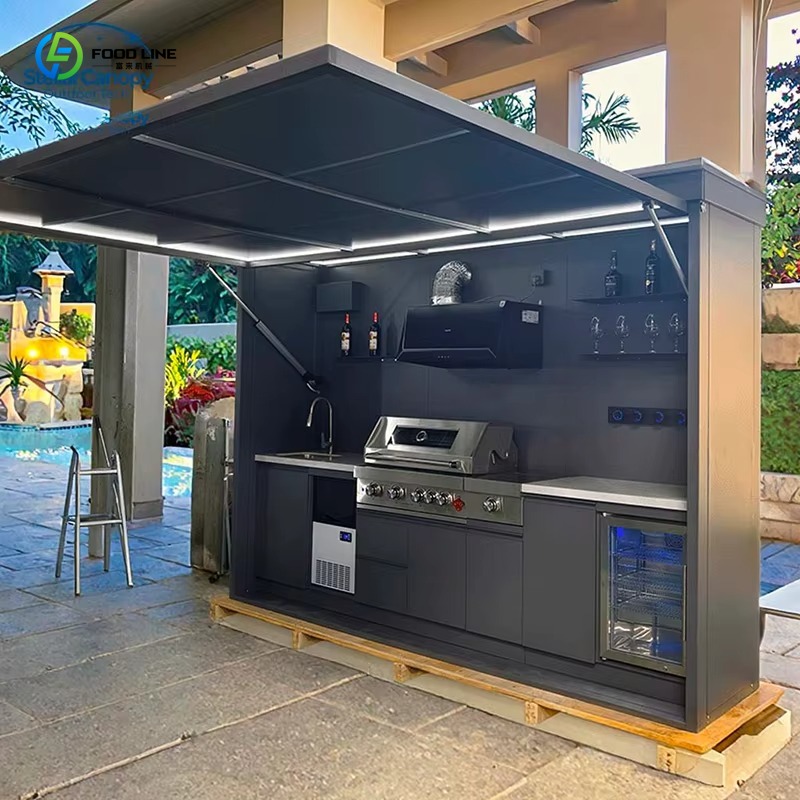 مجموعة مطبخ خارجي مخصصة للتخيي - مراجعة Outdoor Camping Kitchen Set وسعره