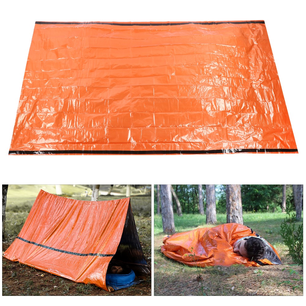 خيمة طوارئ متينة من البولي إيث - مراجعة Outdoor Camping On Youtube وسعره