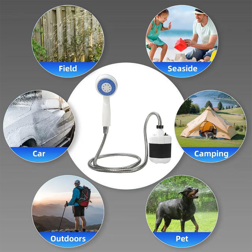 دش تخييم كهربائي قابل لإعادة ا - مراجعة Outdoor Camping Heater وسعره