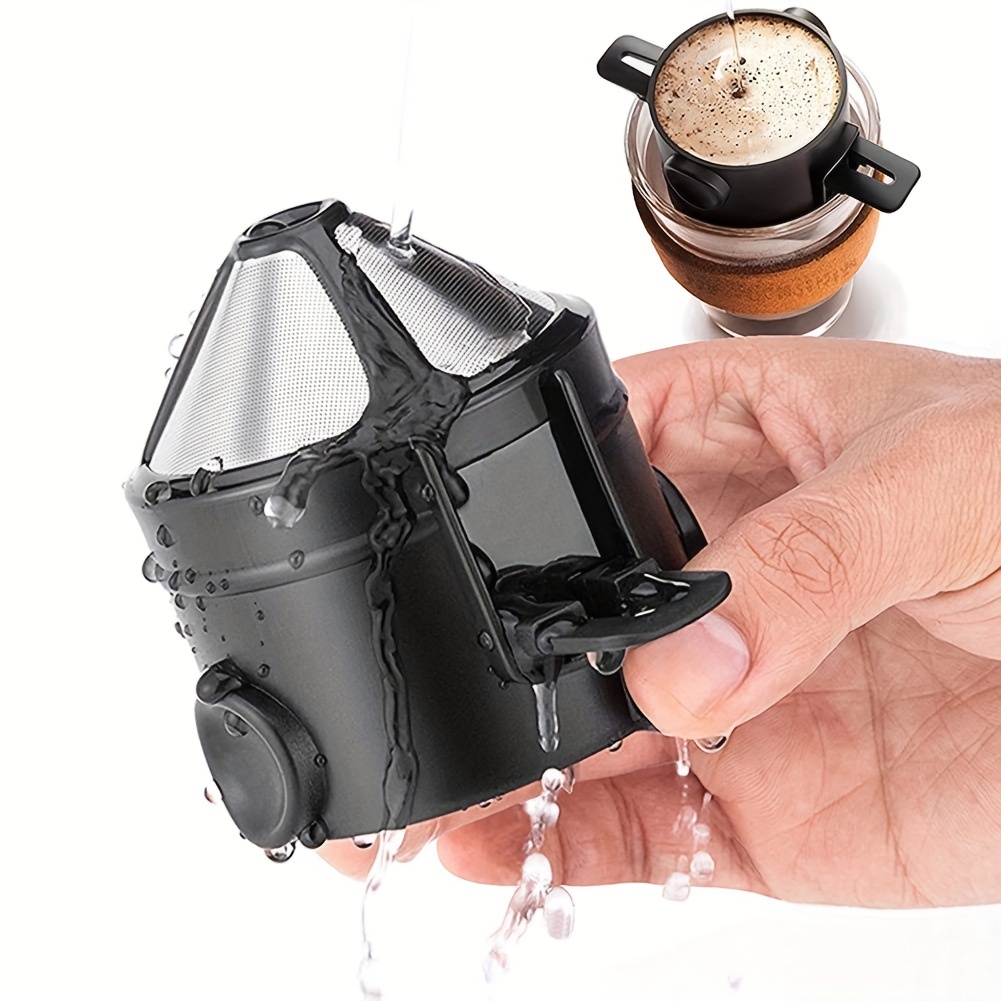 كوب فلتر قهوة محمول ، فلتر صان - مراجعة Collapsible Water Bottle وسعره