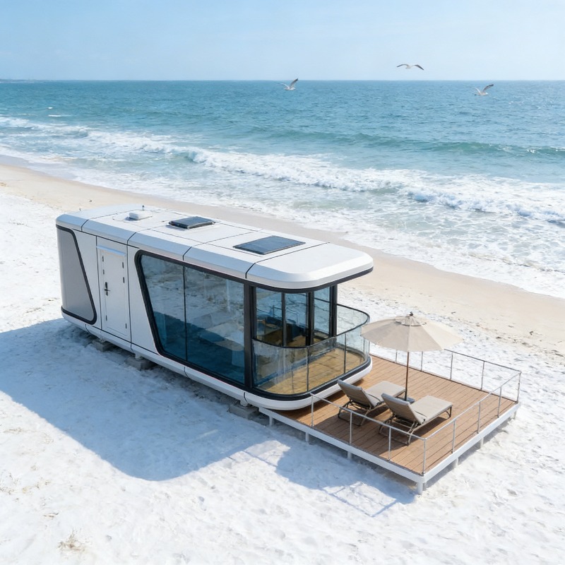 منزل متنقل حديث من الفولاذ بطو - مراجعة Outdoor Camping House وسعره
